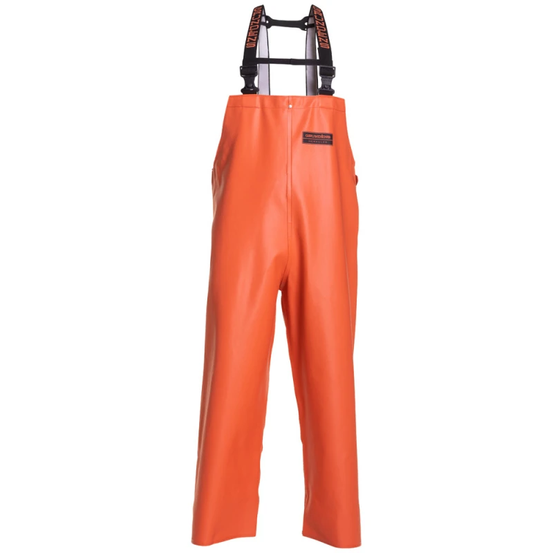 Grundens Grundéns Herkules 16 Bib Pant Orange 3 Grundens Grundéns Herkules 16 Bib Pant Orange