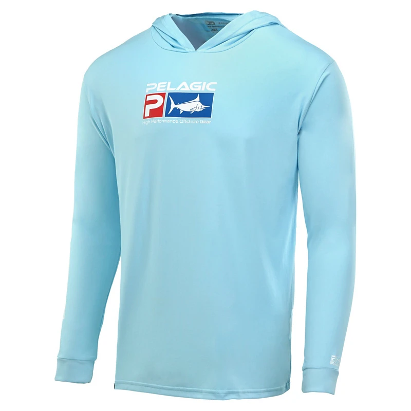 Pelagic Aquatek Deluxe Hoody Light Blue 3 Pelagic Aquatek Deluxe Hoody Light Blue