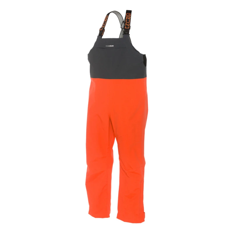 Grundens Grundéns Full Share Bib Orange/Grey 4 Grundens Grundéns Full Share Bib Orange/Grey - Afbeelding 2
