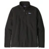 Patagonia M's Better Sweater 1/4 Zip Black -Winterkleding 25523 BLKr 1