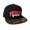 Söder Sportfiske Snapback Black Camo - Original Logo 2 Söder Sportfiske Snapback Black Camo - Original Logo -Winterkleding 301456 OL 1