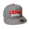 Söder Sportfiske Snapback Silver - Original Logo -Winterkleding 301640 OL 1