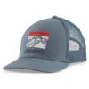 Patagonia Line Logo Ridge LoPro Trucker Hat Plume Grey -Winterkleding 38285 PLGY ALL 1
