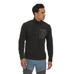 Patagonia M's R1 Air Zip Neck Black 10 Patagonia M's R1 Air Zip Neck Black -Winterkleding 40245 BLKr 4