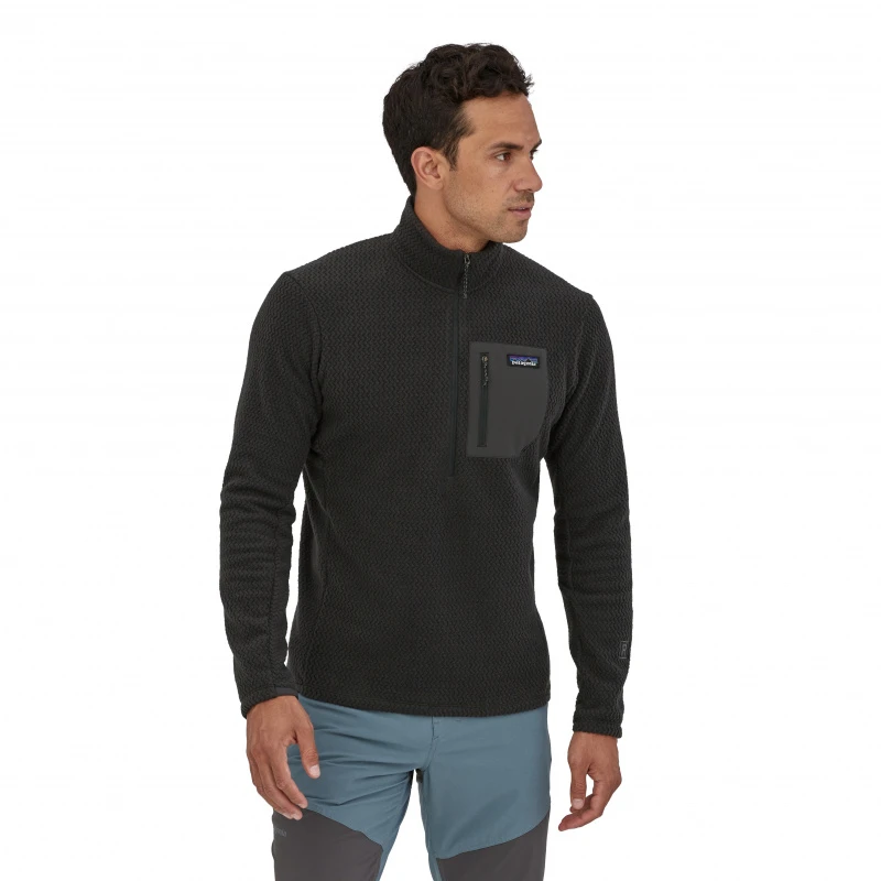 Patagonia M's R1 Air Zip Neck Black 6 Patagonia M's R1 Air Zip Neck Black - Afbeelding 4