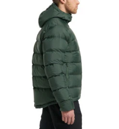 Haglöfs Bield Down Hood Men Fjell Green -Winterkleding 6046844HQ020r 6