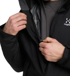 Haglöfs Stuga 3-in-1 Jacket Men True Black -Winterkleding 6050362C5020r 6
