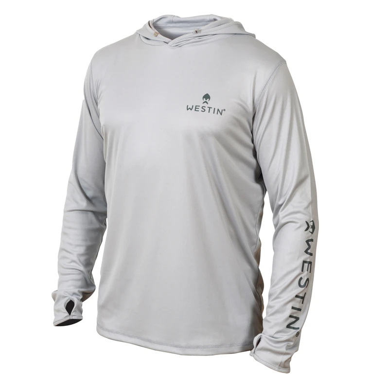 Westin Pro Guide UPF Long Sleeve GT Grey 3 Westin Pro Guide UPF Long Sleeve GT Grey