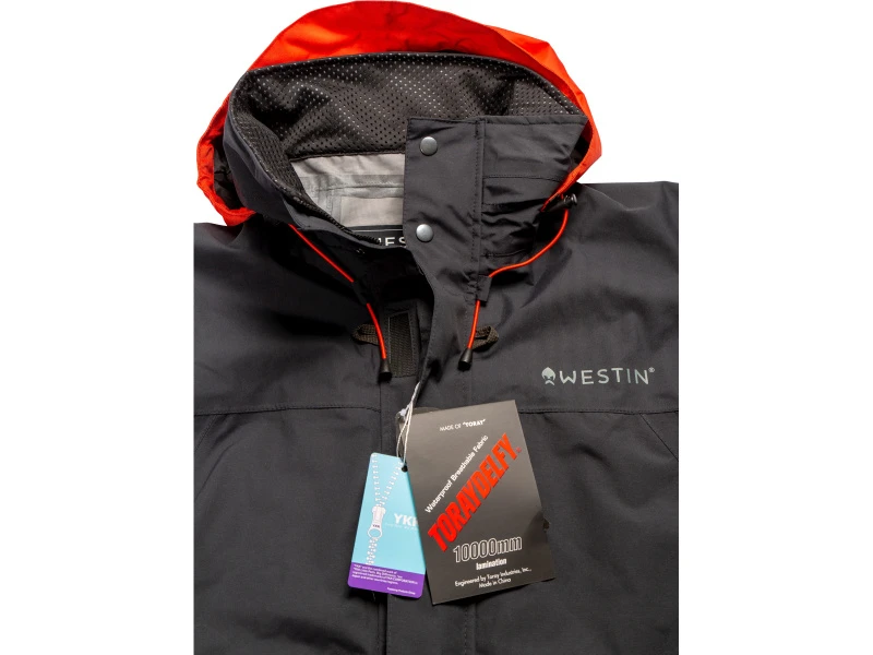 Westin W6 Rain Jacket Steel Black 4 Westin W6 Rain Jacket Steel Black - Afbeelding 2