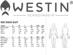 Westin W6 Rain Pants Steel Black -Winterkleding A87 554r 4