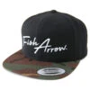 Fish Arrow FA Flat Cap Black/Green Camo -Winterkleding FA 4573251345429 1