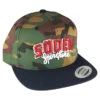 Söder Sportfiske Snapback 2-Tone Camo Green/Black - Original Logo -Winterkleding HS1008942 OL 1