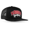 Söder Sportfiske Flatbrim Mesh Cap Black -Winterkleding HW2053BLSS 1