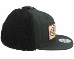 Skillfish Big Trout Patch Vintage Black Ear Flap Snapback -Winterkleding OB3000717 4
