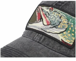 Skillfish Big Pike 382 Snow Washed Black Denim Dad Cap -Winterkleding OB3000721 6