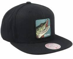 Skillfish Grisjävel Patch Black Snapback -Winterkleding OB3000731 2