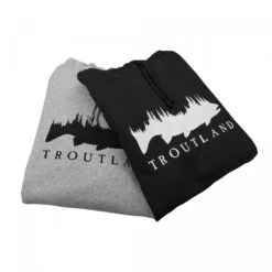 Troutland Hoodie Black 7 Troutland Hoodie Black -Winterkleding SW550BLSr 3