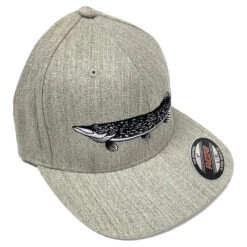 Wolfcreek Pike Logo Fitted Flexfit, Grey Heater -Winterkleding WCL 05 CAP 02 GREYr 2